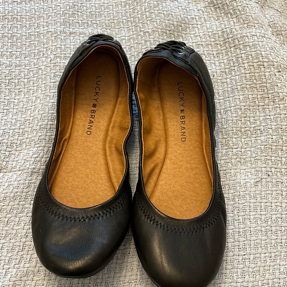 Lucky Brand Ballet Flats Black size 7